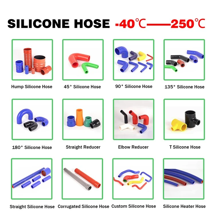 2. Customized Silicone Hoses