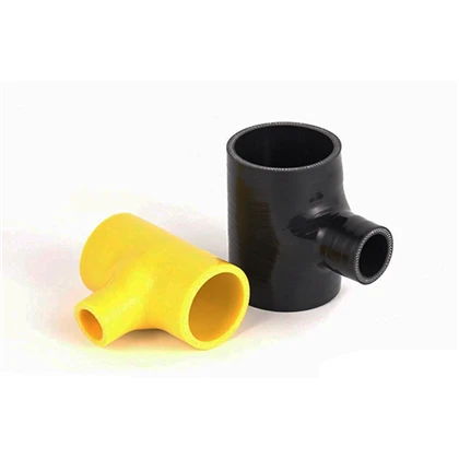 Szilikon tömlő T adapter